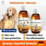 Pet Multivitamin Mineral Liquid Supplement 60ml Bottle - Image 2