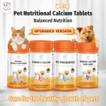 Calcium Vitamin D Pet Supplement Tablet Bottle - Image 2