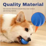 Blue Rechargeable Rolling Interactive Pet Toy Ball - Image 3