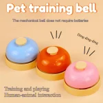 Orange Desktop Pet Training Communication Bell - Image 2