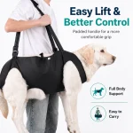 Turquoise Dog Support Lifting Harness Carrier Sling - Image 2