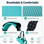 Turquoise Dog Support Lifting Harness Carrier Sling - Image 8