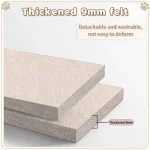 Inclined Cat Scratching Board Lounge With Frame - Image 7