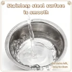 Gray Folding Raised Triple Stainless Pet Bowls - Image 5