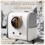 Wheeled Telescopic Pet Carrier Backpack Travel Trolley - Image 5