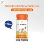Pet Probiotic Supplement Two Hundred Tablet Bottle
