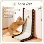 Inclined Cat Scratching Board Lounge With Frame