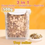 Three Protein Freeze Dried Pet Treats 500g