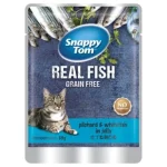 Snappy Tom Pilchard Whitefish Cat Food Pouch