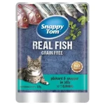 Snappy Tom Pilchard Salmon Cat Food Pouch