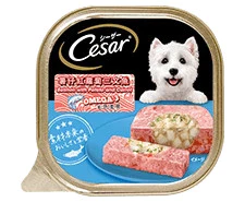 PAW51-06 Cesar Premium Mixed Dog Wet Food Tray - Image 1